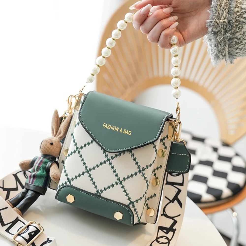 Mini Studded Decor Crossbody Bag